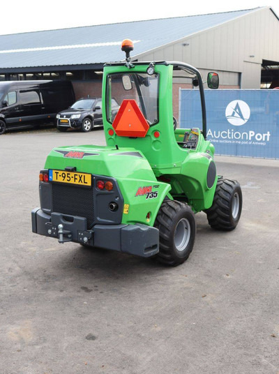 Máy xúc lật bánh lốp mới Avant 735i TDL: hình 6