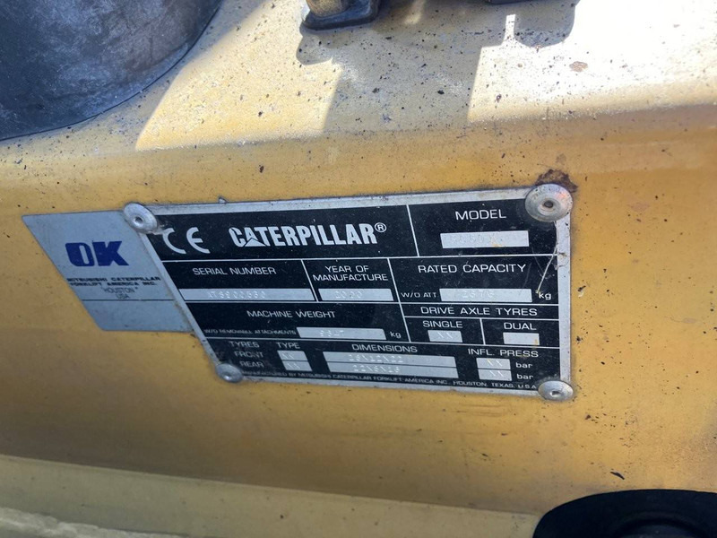 Xe nâng gas Caterpillar GC60K: hình 11