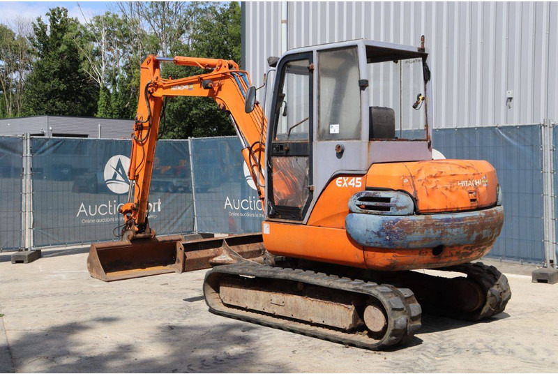 Hitachi EX45.2 - Máy xúc bánh xích: hình 4 Hitachi EX45.2 - Máy xúc bánh xích: hình 4