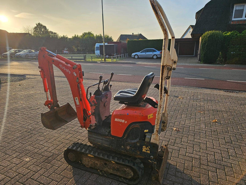 Kubota K008-3 - Máy xúc mini: hình 5 Kubota K008-3 - Máy xúc mini: hình 5