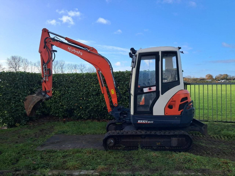 Kubota KX101-302 - Máy xúc bánh xích: hình 2 Kubota KX101-302 - Máy xúc bánh xích: hình 2
