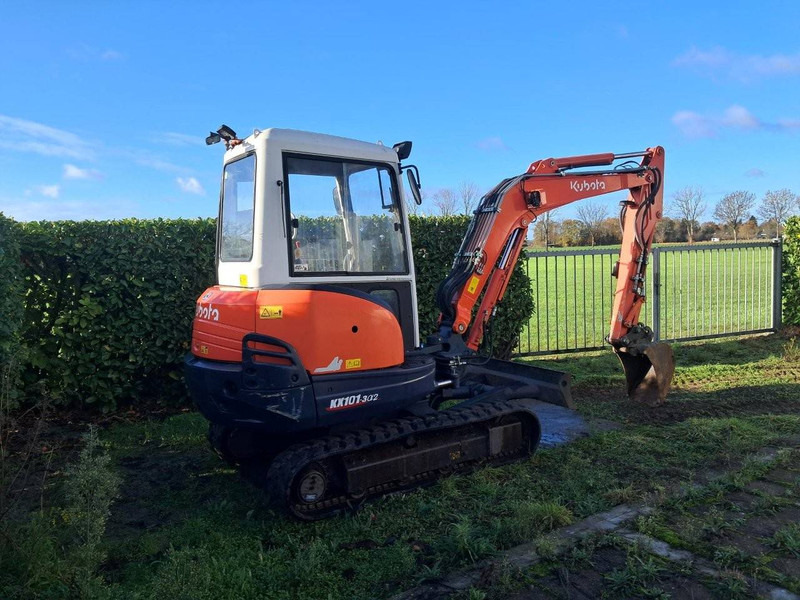 Kubota KX101-302 - Máy xúc bánh xích: hình 5 Kubota KX101-302 - Máy xúc bánh xích: hình 5