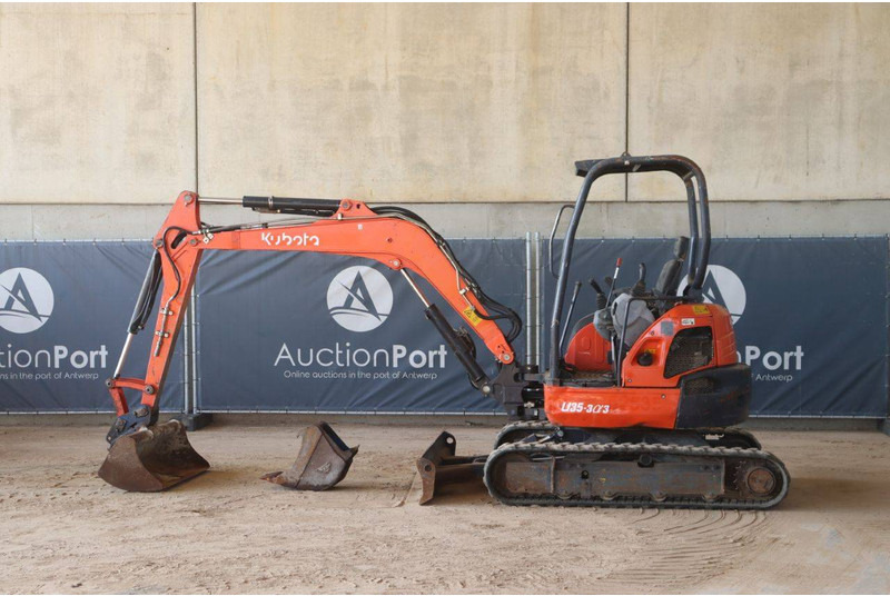 Kubota U35-3a3 - Máy xúc mini: hình 2 Kubota U35-3a3 - Máy xúc mini: hình 2