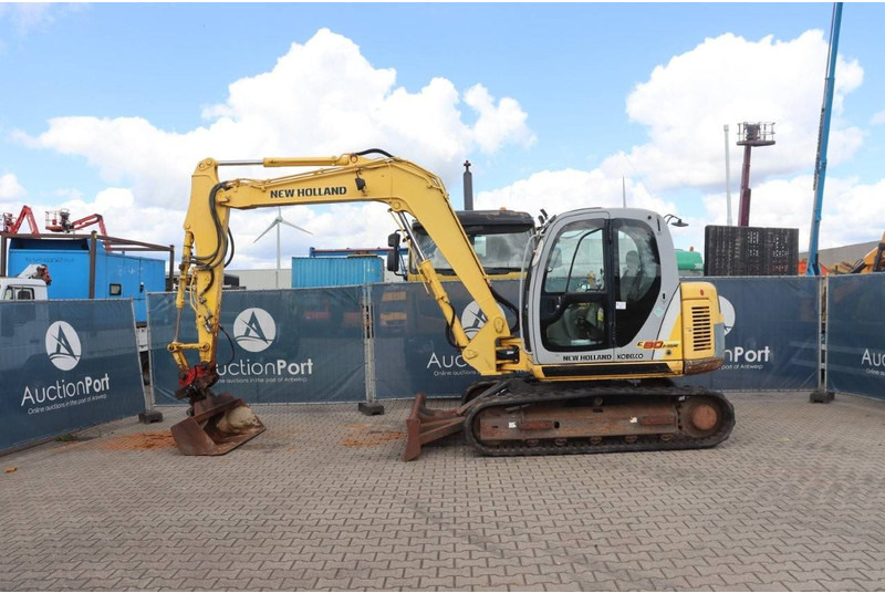 New Holland Kobelco E80-1ES - Máy xúc bánh xích: hình 2 New Holland Kobelco E80-1ES - Máy xúc bánh xích: hình 2