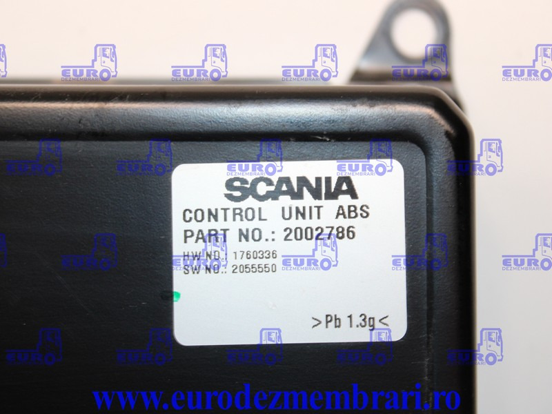 CALCULATOR ABS SCANIA R P G 2002786 - ECU cho Xe tải: hình 4 CALCULATOR ABS SCANIA R P G 2002786 - ECU cho Xe tải: hình 4
