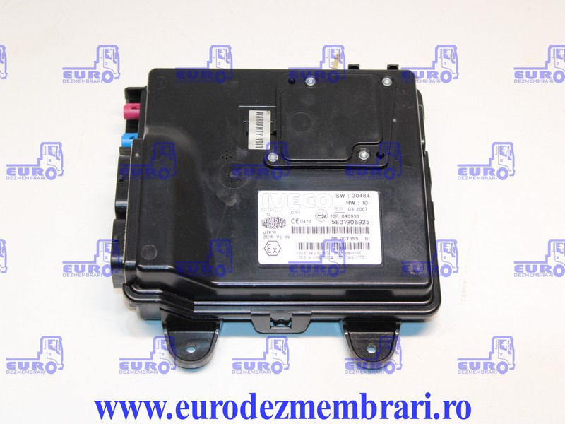 CALCULATOR MODUL COMFORT IVECO STRALIS 5801906925 - ECU cho Xe tải: hình 1 CALCULATOR MODUL COMFORT IVECO STRALIS 5801906925 - ECU cho Xe tải: hình 1