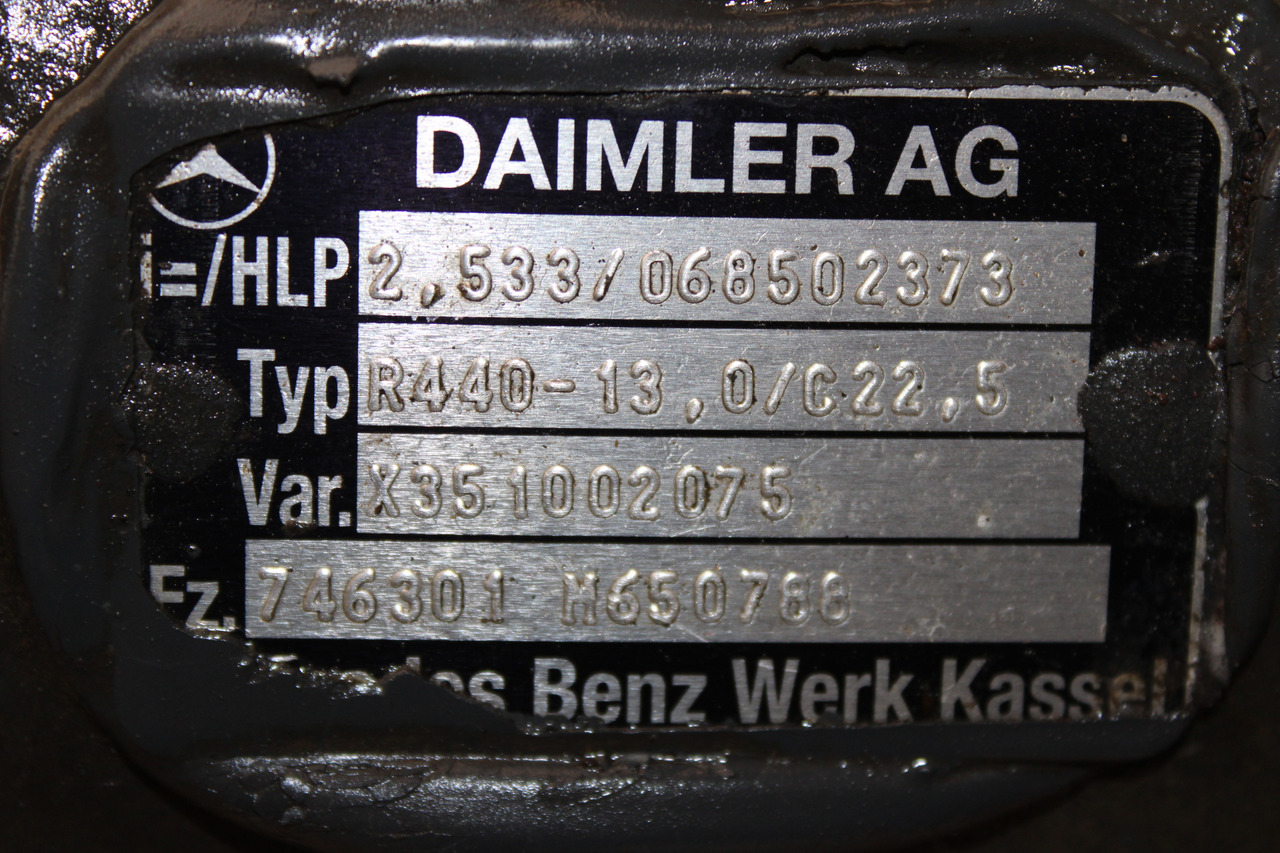 DIFERENTIAL MERCEDES ACTROS R=2,533 R440-13 X351002075, 068502373 - Bộ vi sai cho Xe tải: hình 3 DIFERENTIAL MERCEDES ACTROS R=2,533 R440-13 X351002075, 068502373 - Bộ vi sai cho Xe tải: hình 3