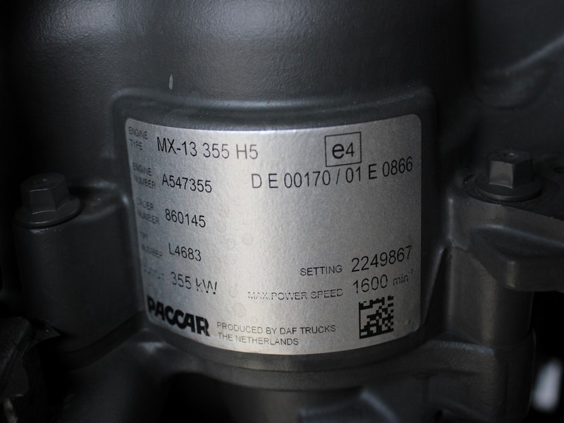 MOTOR DAF XF XG MX-13 355 H5 480CP EURO 6 2249867 - Động cơ cho Xe tải: hình 5 MOTOR DAF XF XG MX-13 355 H5 480CP EURO 6 2249867 - Động cơ cho Xe tải: hình 5