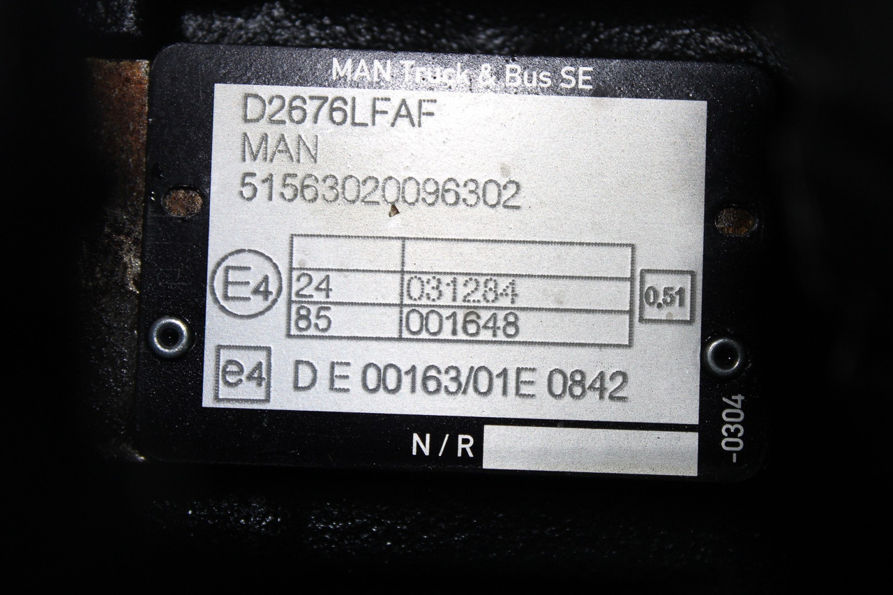 MOTOR MAN TGX TG3 D2676LFAF 510CP EURO 6 - Động cơ cho Xe tải: hình 5 MOTOR MAN TGX TG3 D2676LFAF 510CP EURO 6 - Động cơ cho Xe tải: hình 5