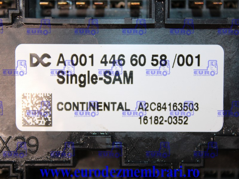 TABLOU SIGURANTE MERCEDES ACTROS MP4 SINGLE SAM A0014466058 - Cầu chì cho Xe tải: hình 3 TABLOU SIGURANTE MERCEDES ACTROS MP4 SINGLE SAM A0014466058 - Cầu chì cho Xe tải: hình 3