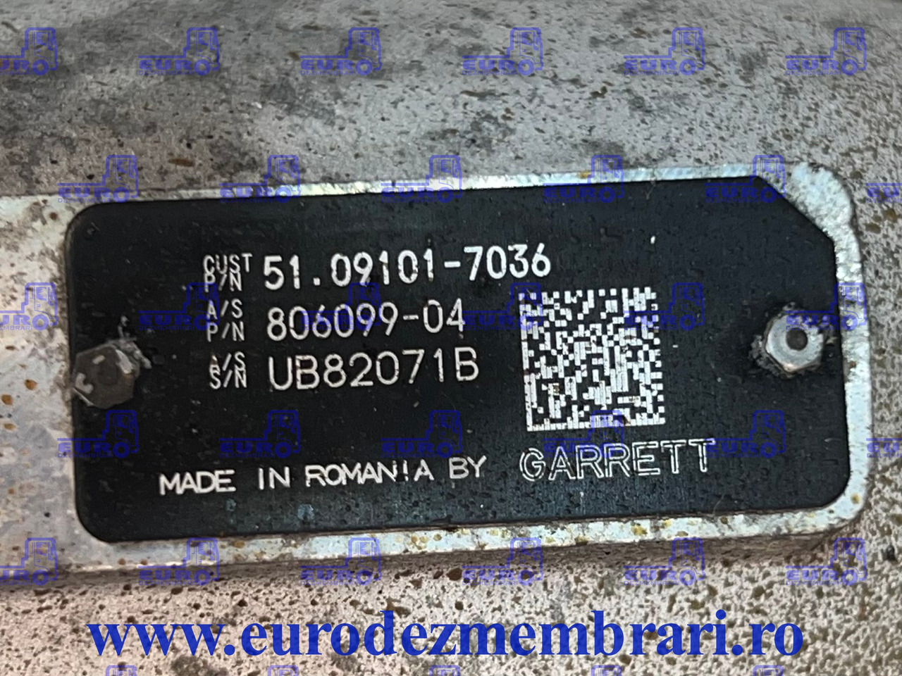 TURBOSUFLANTA MAN TGX D3876 51.09101.7036 - Bộ tăng áp cho Xe tải: hình 3 TURBOSUFLANTA MAN TGX D3876 51.09101.7036 - Bộ tăng áp cho Xe tải: hình 3