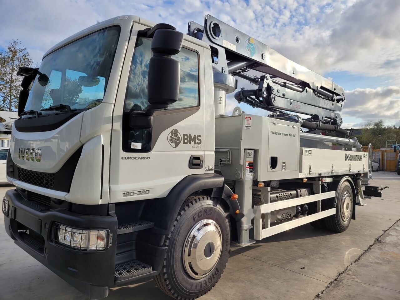 Xe bơm bê tông mới Mercedes-Benz New BMS BCP M22 ZX-4 on chassis: hình 13