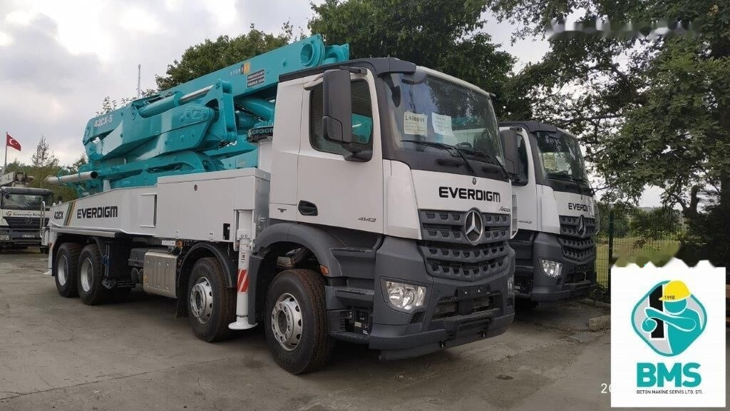 Mercedes-Benz New Everdigm ECP 42 CX 5 ECP 42 CX5 on chassis - Xe bơm bê tông: hình 2 Mercedes-Benz New Everdigm ECP 42 CX 5 ECP 42 CX5 on chassis - Xe bơm bê tông: hình 2