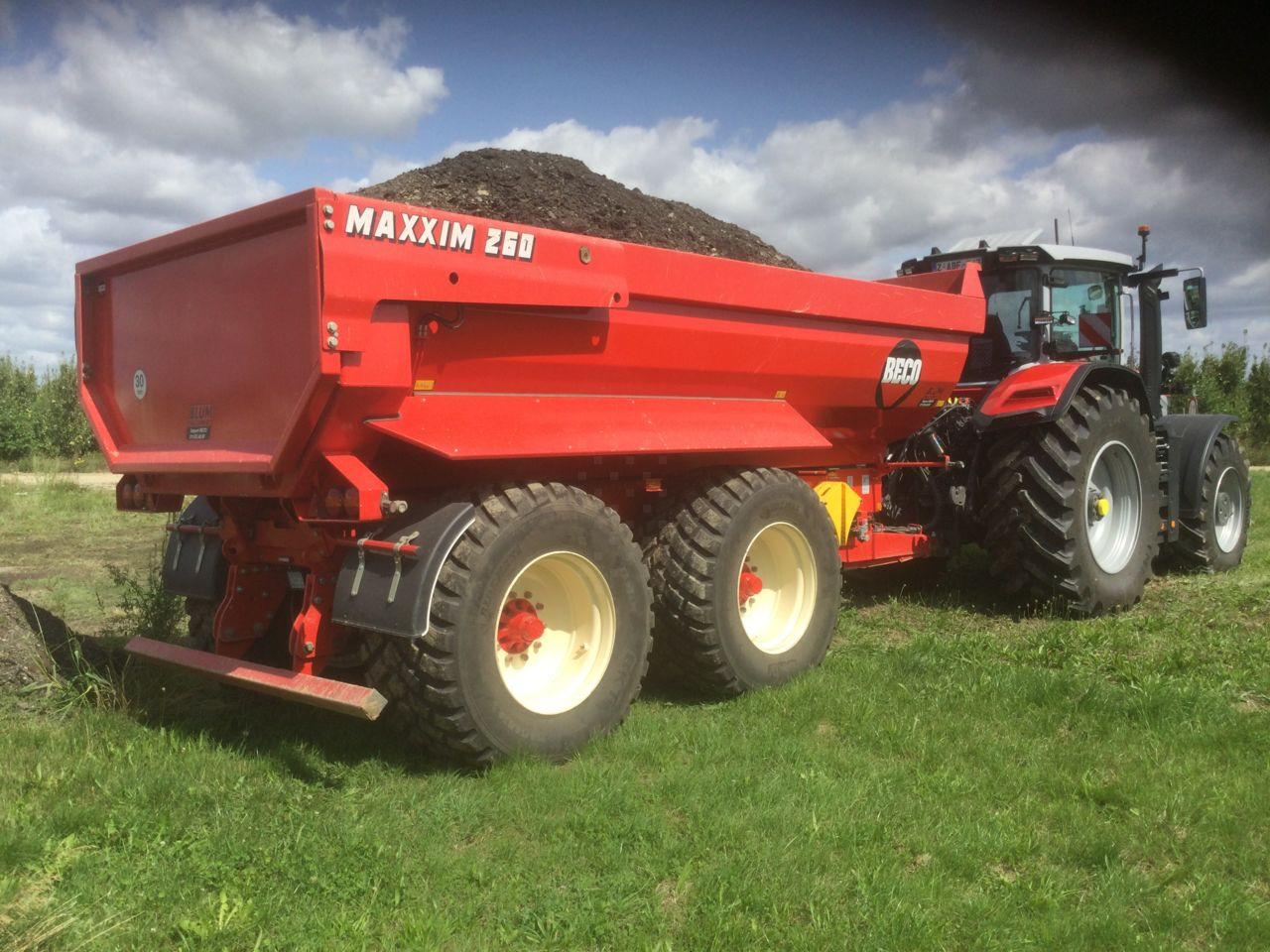 Beco Maxxim 260 - Rơ moóc ben: hình 3 Beco Maxxim 260 - Rơ moóc ben: hình 3