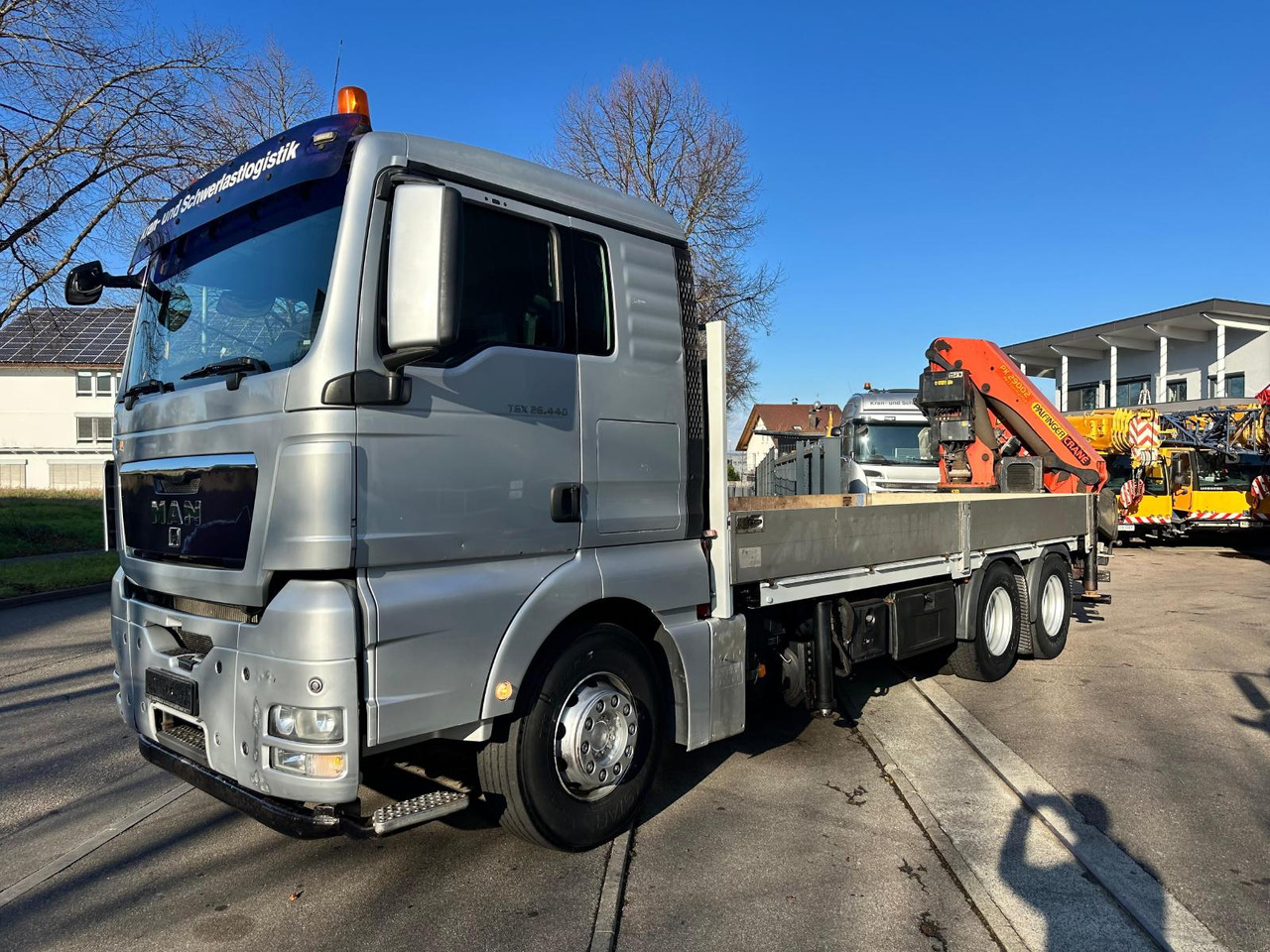 MAN TGX 26.440 6x4 | Palfinger PK 29.002 - Xe tải thùng lửng/ Phẳng, Xe cẩu tự hành: hình 2 MAN TGX 26.440 6x4 | Palfinger PK 29.002 - Xe tải thùng lửng/ Phẳng, Xe cẩu tự hành: hình 2