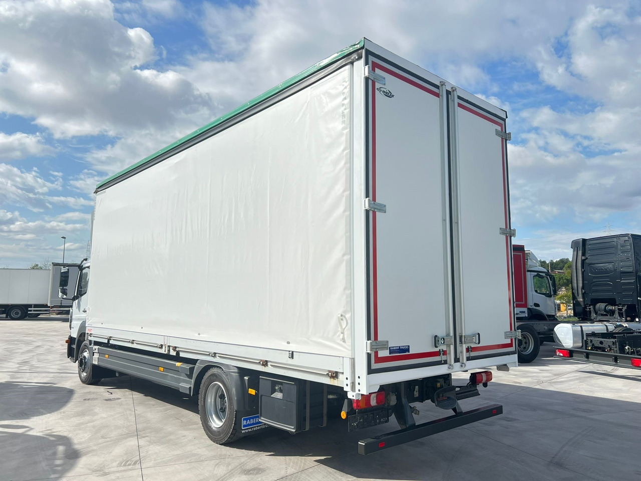 MERCEDES BENZ 15.30L Atego E6 (Semitauliner) - Xe tải thùng mui bạt: hình 3 MERCEDES BENZ 15.30L Atego E6 (Semitauliner) - Xe tải thùng mui bạt: hình 3