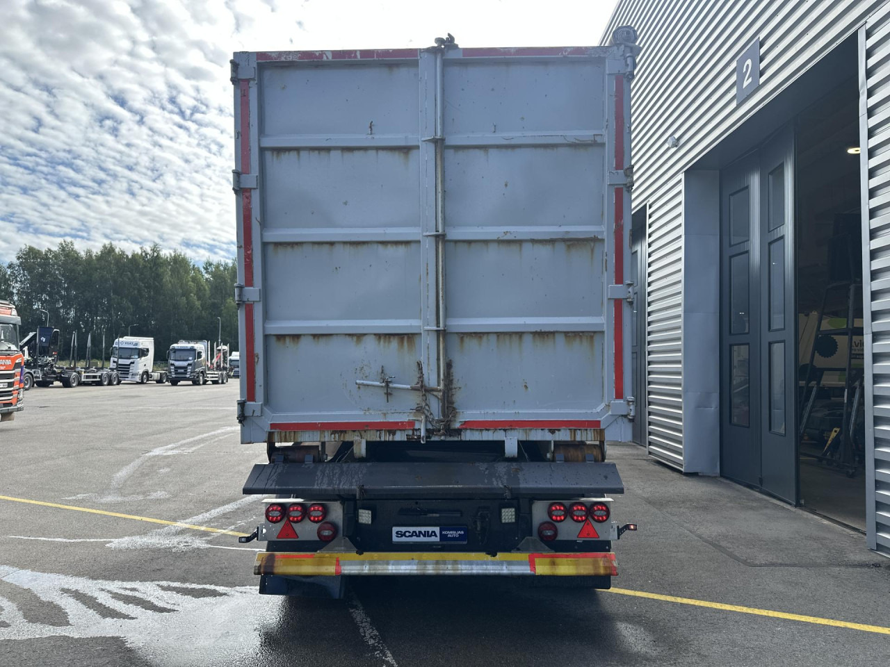 Xe chở container/ Xe tải hoán đổi thân SCANIA R 450 B6x4HA: hình 11