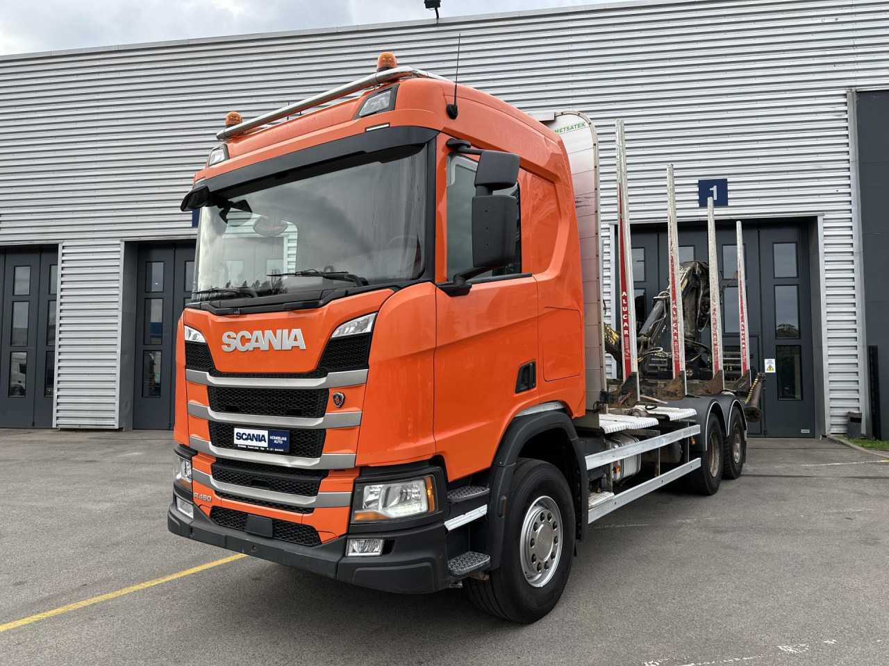 Xe tải khung gầm SCANIA R 450 B6x4HZ: hình 9