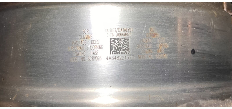 DAF LF CUMMINS - Bộ chuyển đổi xúc tác: hình 4 DAF LF CUMMINS - Bộ chuyển đổi xúc tác: hình 4
