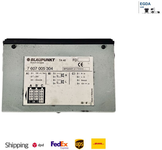 MAN TG 42 BLAUPUNKT - ECU: hình 1 MAN TG 42 BLAUPUNKT - ECU: hình 1