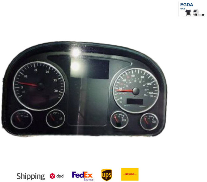 MAN TGX - Bảng điều khiển: hình 1 MAN TGX - Bảng điều khiển: hình 1