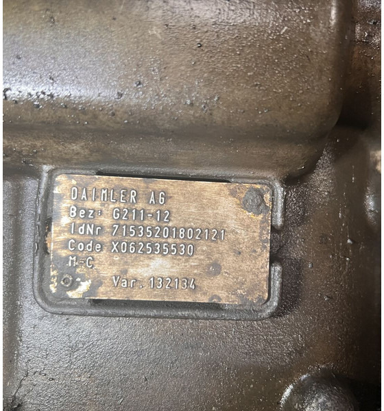 Hộp số Mercedes-Benz G211-12 Euro 6: hình 6 Hộp số Mercedes-Benz G211-12 Euro 6: hình 6