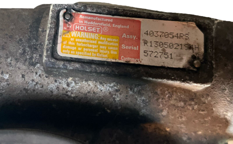 Bộ tăng áp Scania Holset: hình 6 Bộ tăng áp Scania Holset: hình 6