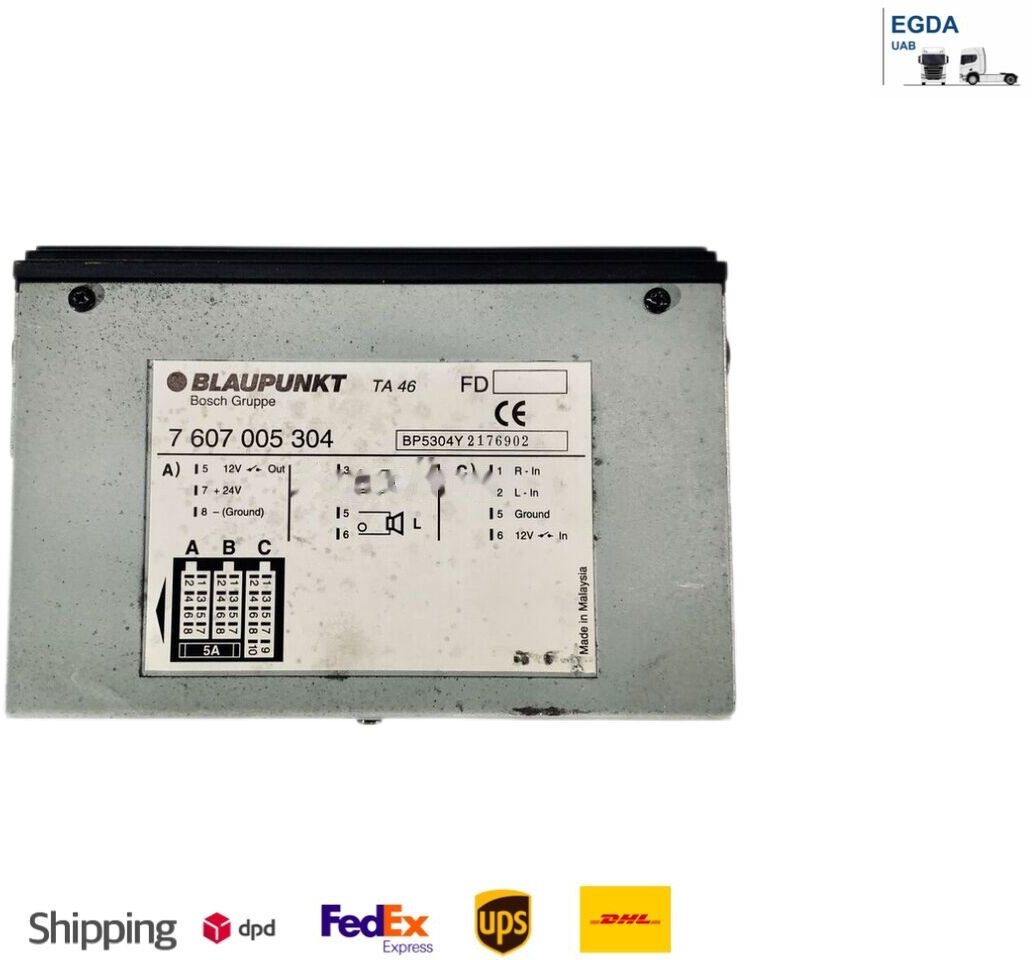 ECU cho Xe tải TG 42 BLAUPUNKT 7607005304   MAN truck: hình 1