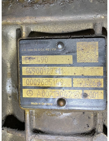 Voith A-S 6 11 - Động cơ và các bộ phận: hình 2 Voith A-S 6 11 - Động cơ và các bộ phận: hình 2