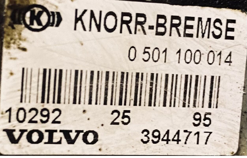 Volvo KNORR - BREMSE - Van: hình 3 Volvo KNORR - BREMSE - Van: hình 3