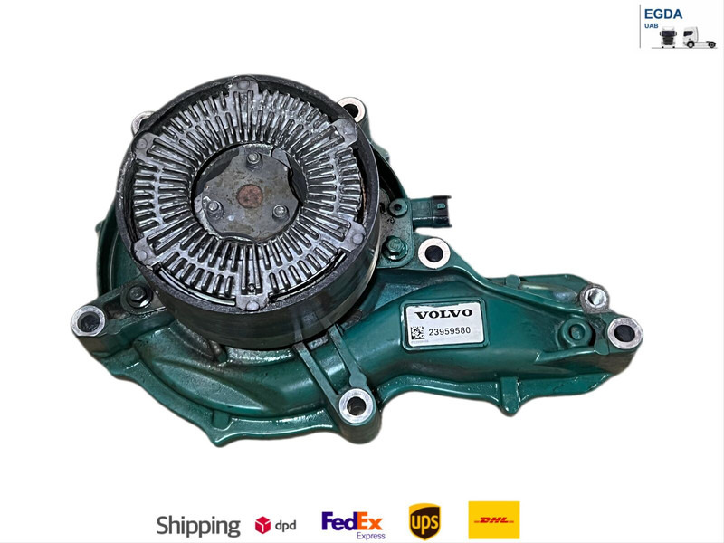 Volvo turbocompound - Máy bơm nước: hình 1 Volvo turbocompound - Máy bơm nước: hình 1