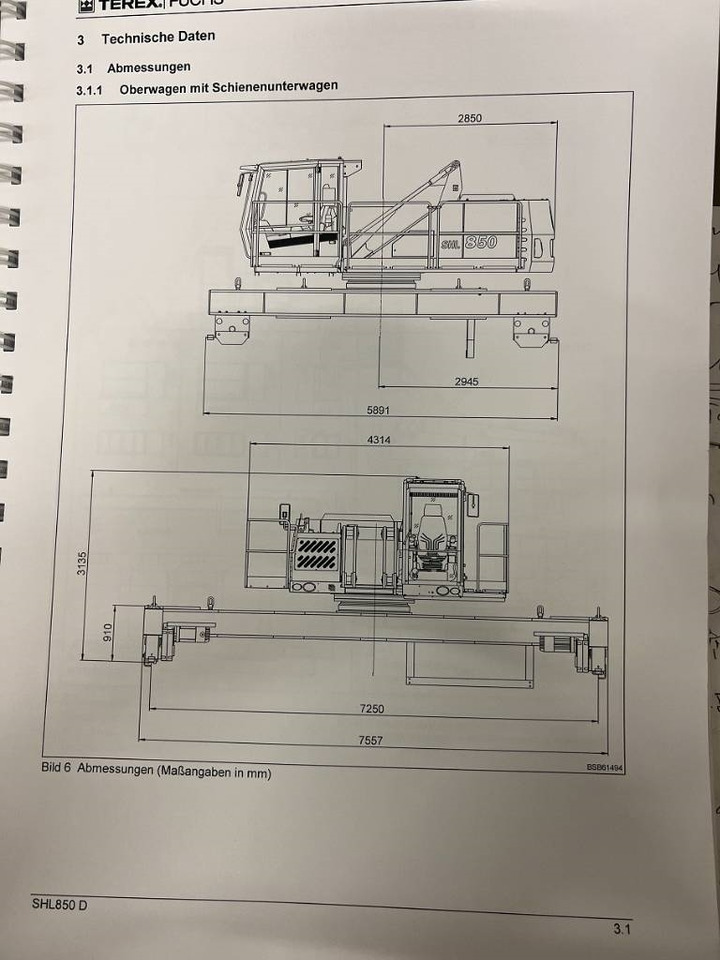 Fuchs SHL 850D ELECTRO - Máy cạp rác/ Công nghiệp: hình 3 Fuchs SHL 850D ELECTRO - Máy cạp rác/ Công nghiệp: hình 3
