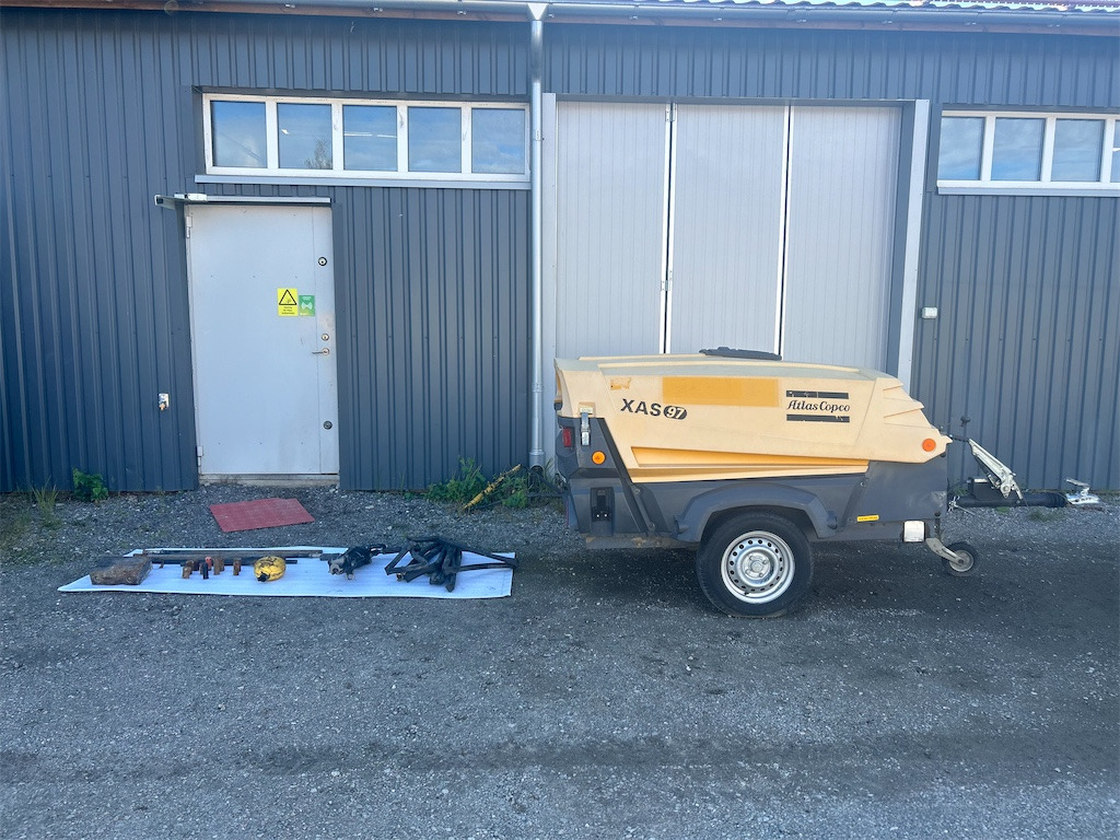 ATLAS COPCO XAS97DD PE samt borrningskit - Máy nén khí: hình 3 ATLAS COPCO XAS97DD PE samt borrningskit - Máy nén khí: hình 3