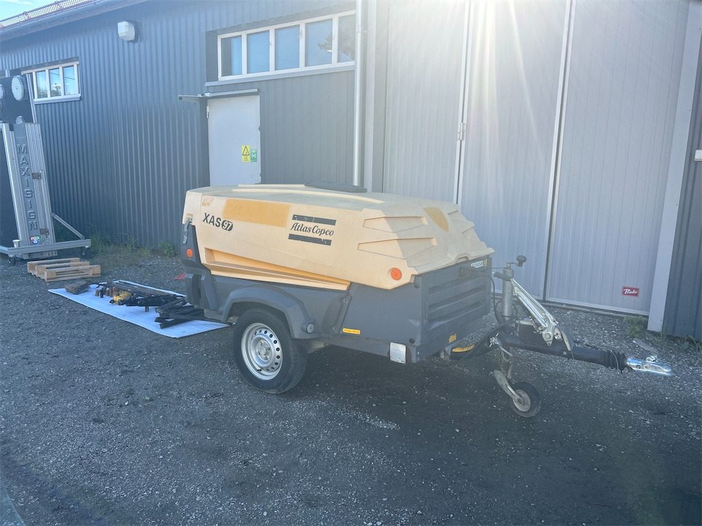ATLAS COPCO XAS97DD PE samt borrningskit - Máy nén khí: hình 1 ATLAS COPCO XAS97DD PE samt borrningskit - Máy nén khí: hình 1