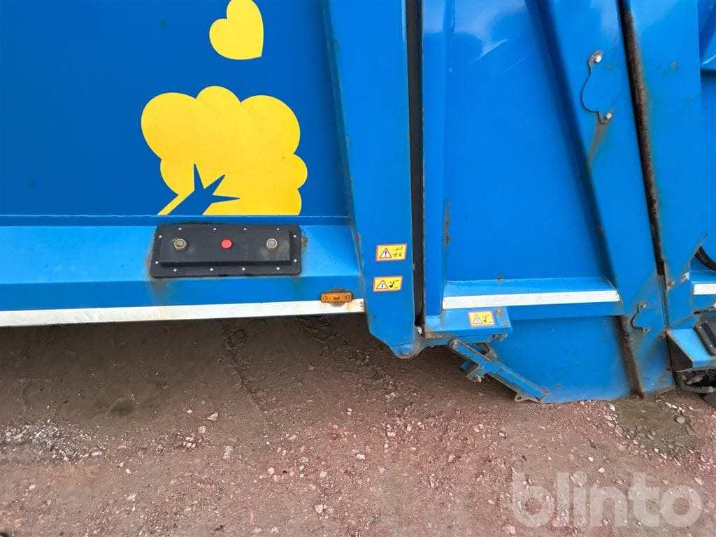 Thân xe tải chở rác Joab Binlift Returnpack: hình 16