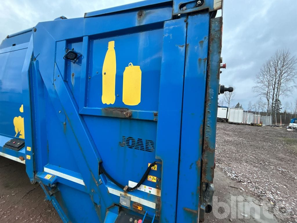 Thân xe tải chở rác Joab Binlift Returnpack: hình 15