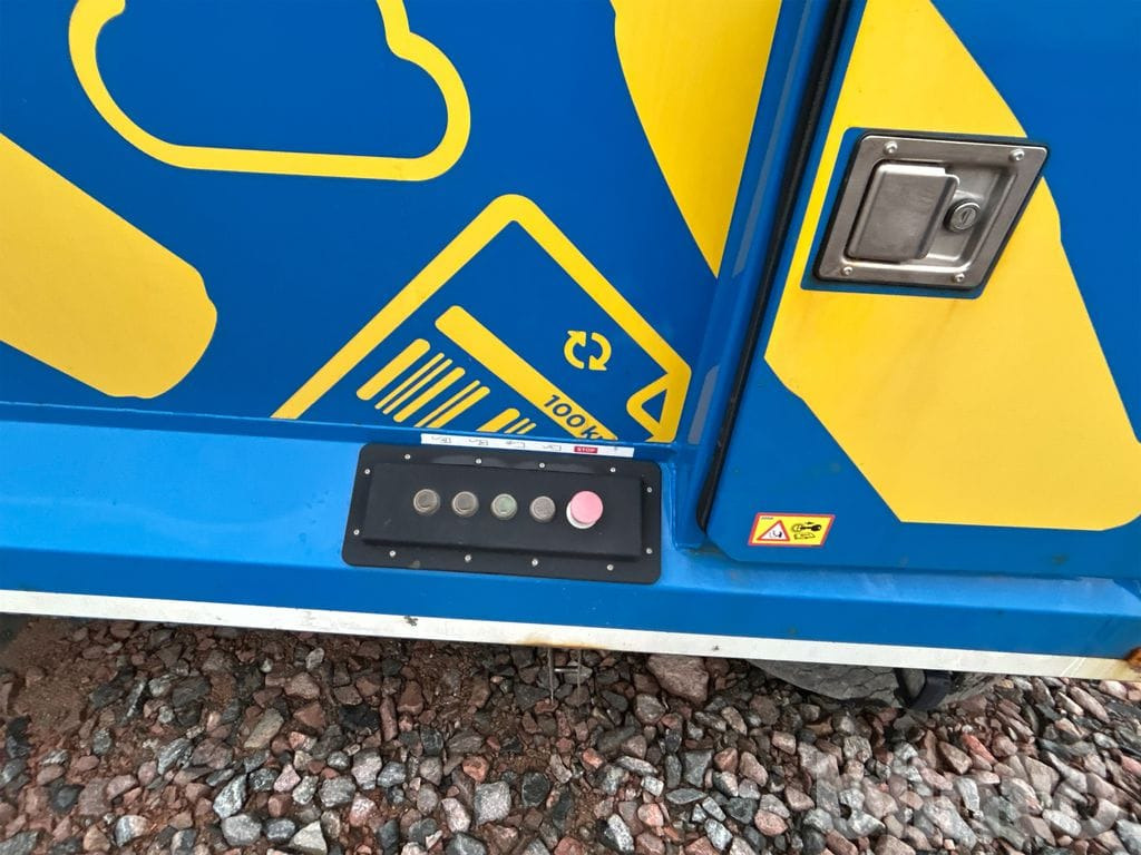 Thân xe tải chở rác Joab Binlift Returnpack: hình 22