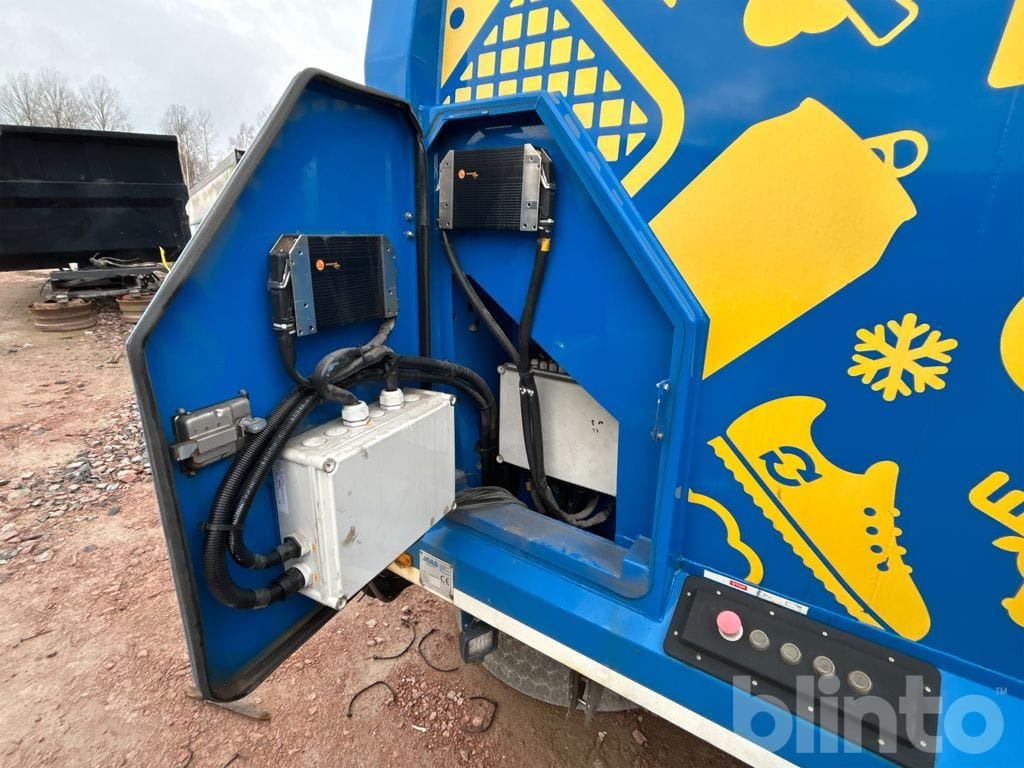 Thân xe tải chở rác Joab Binlift Returnpack: hình 19