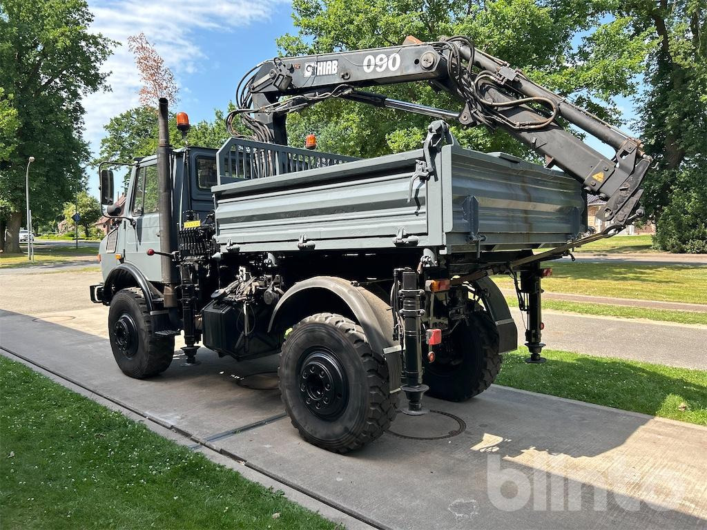 Mercedes Benz Unimog U1600 (1995) - Xe tải thùng lửng/ Phẳng: hình 4 Mercedes Benz Unimog U1600 (1995) - Xe tải thùng lửng/ Phẳng: hình 4