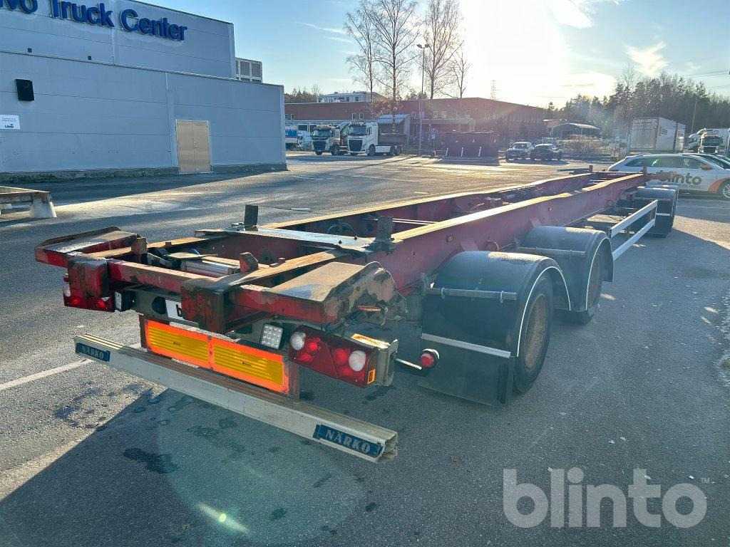 NÄRKO D4YF51H11 / 4 axlad - Xe chở container/ Rơ moóc hoán đổi thân: hình 4 NÄRKO D4YF51H11 / 4 axlad - Xe chở container/ Rơ moóc hoán đổi thân: hình 4