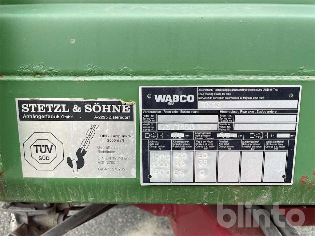 Offener Kasten mit Hydraulischer Heckklappe TK13 (2016) - Toa kéo nhỏng/ Xe đổ: hình 5 Offener Kasten mit Hydraulischer Heckklappe TK13 (2016) - Toa kéo nhỏng/ Xe đổ: hình 5