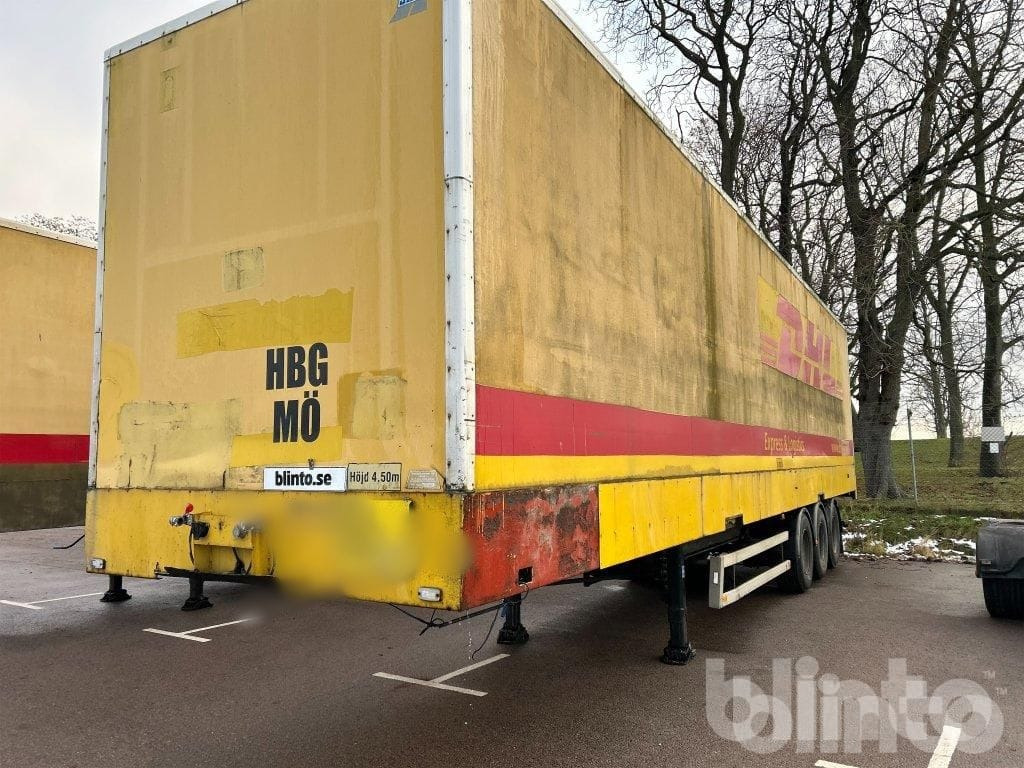 PARATOR SCV 14-24 - Sơ mi rơ moóc hộp kín: hình 1 PARATOR SCV 14-24 - Sơ mi rơ moóc hộp kín: hình 1