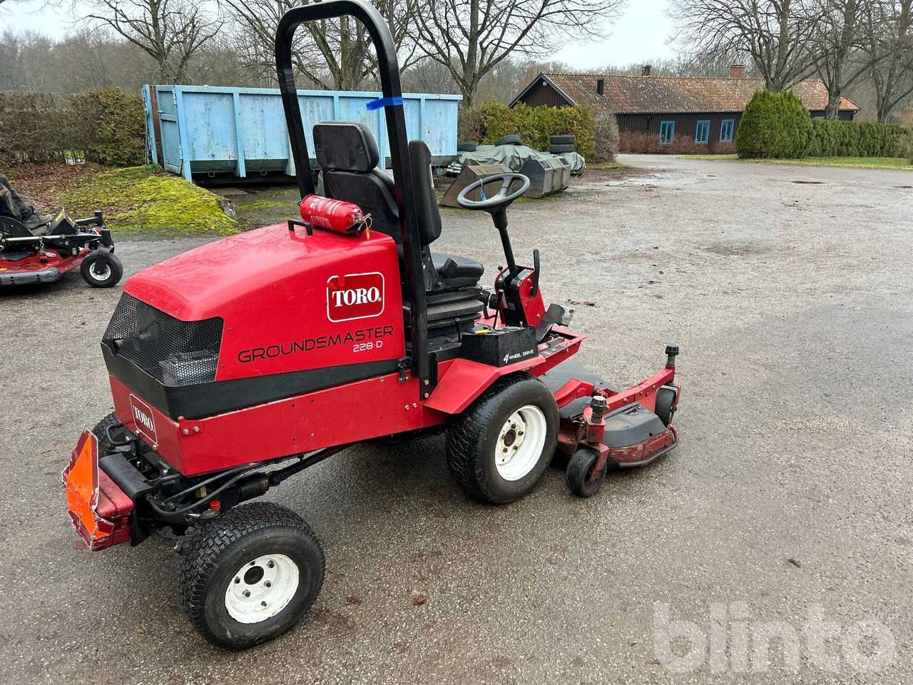 Toro Groundsmaster 228-D - Máy cắt cỏ vườn: hình 4 Toro Groundsmaster 228-D - Máy cắt cỏ vườn: hình 4
