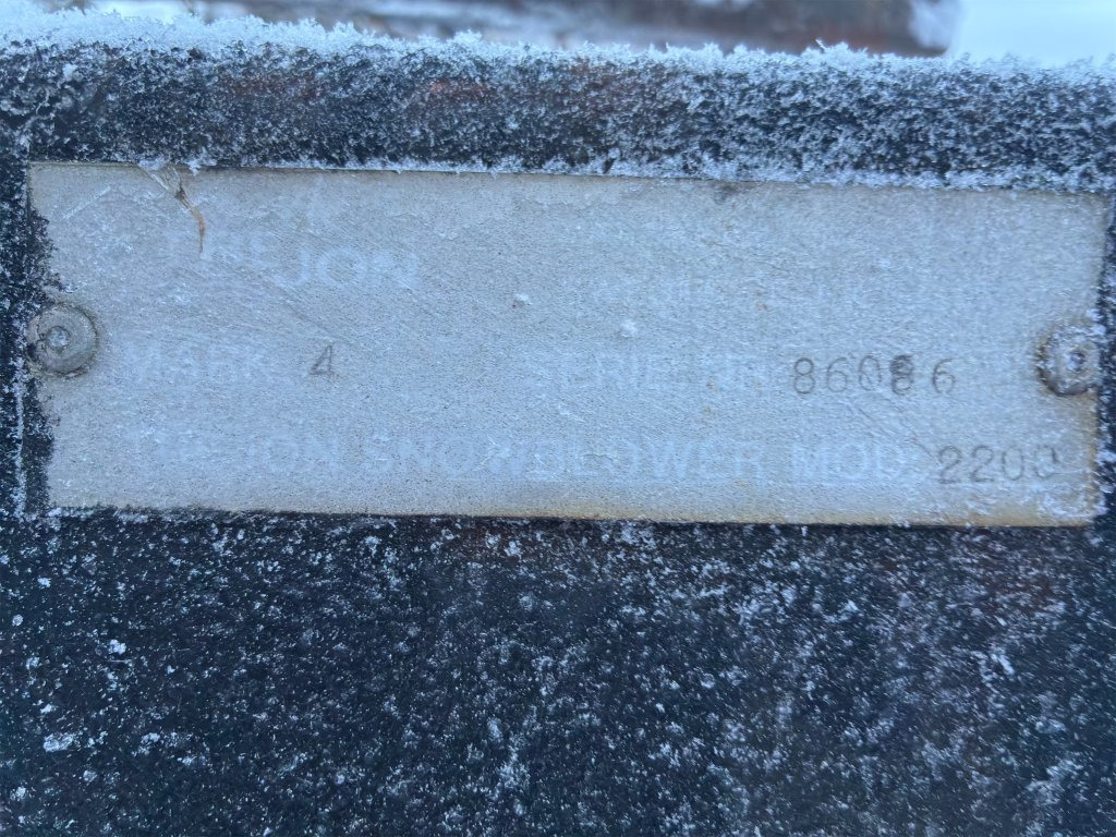 Máy thổi tuyết Trejon 2200: hình 9