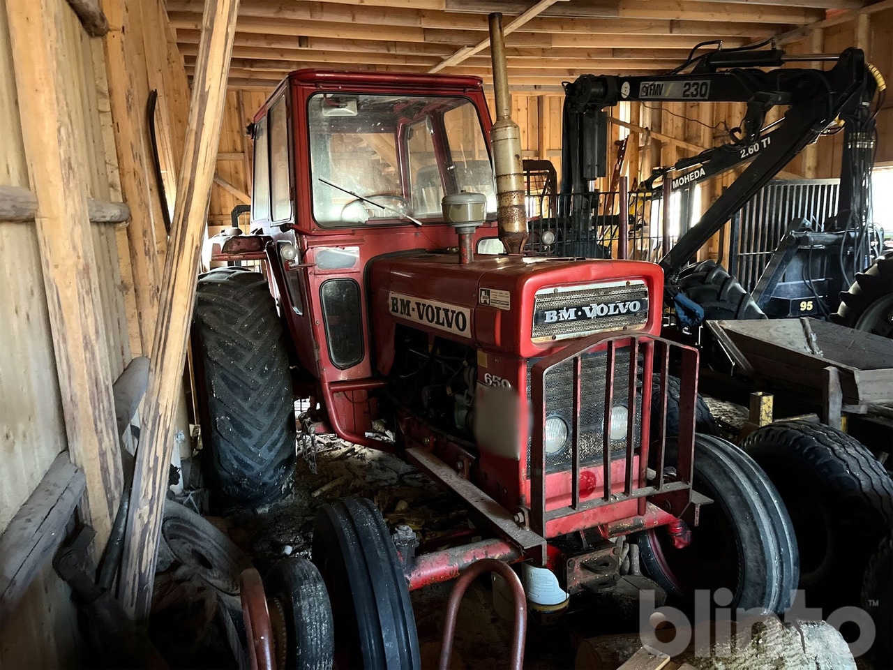 VOLVO BM T 650 - Máy cày: hình 3 VOLVO BM T 650 - Máy cày: hình 3