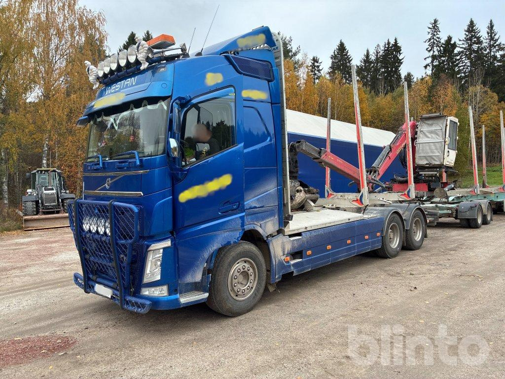 VOLVO FH 64R - Xe chở gỗ, Xe cẩu tự hành: hình 1 VOLVO FH 64R - Xe chở gỗ, Xe cẩu tự hành: hình 1