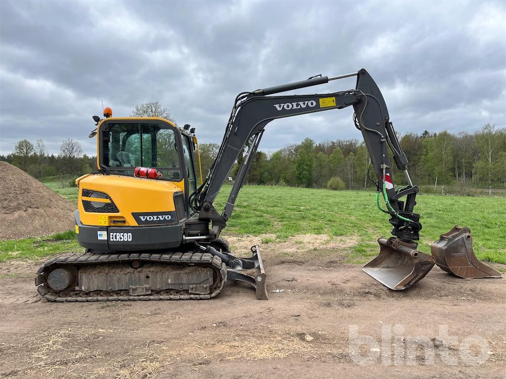Volvo ECR58D med 5 redskap - Máy xúc bánh xích: hình 2 Volvo ECR58D med 5 redskap - Máy xúc bánh xích: hình 2