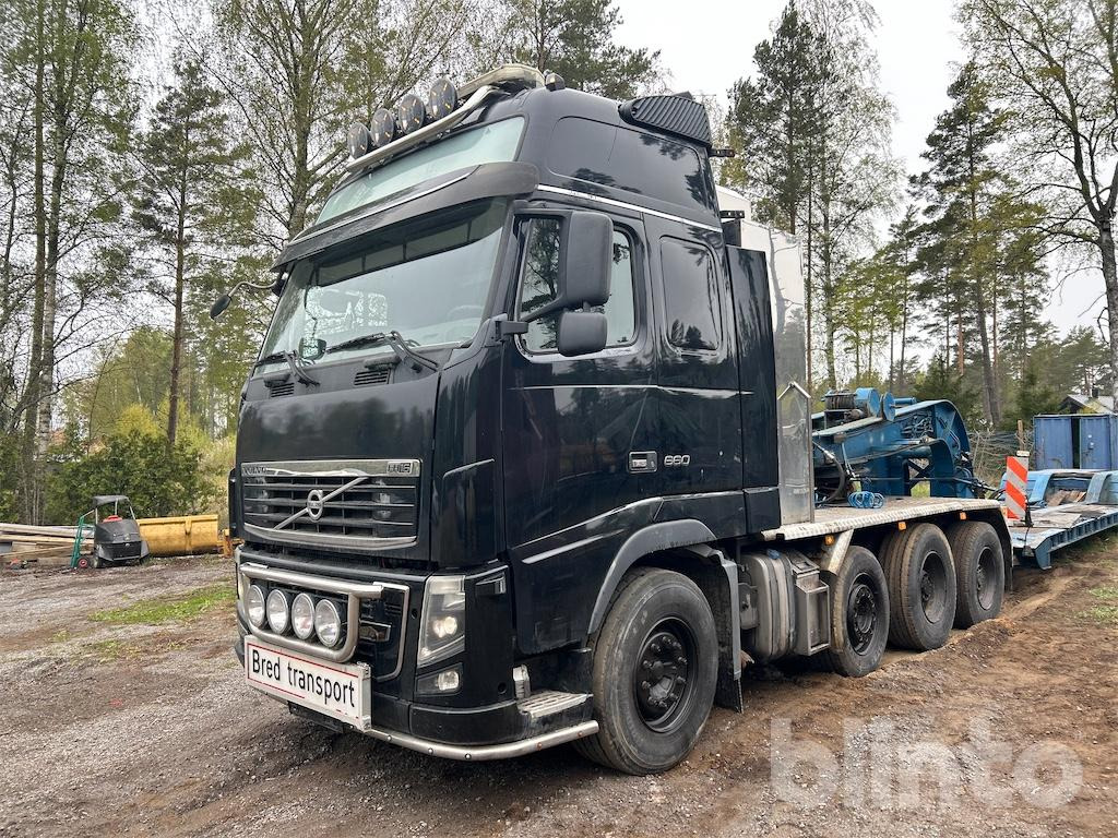 Dragbil / VOLVO FH16 660 med 5:e axel och maskinsläp / Säljes som ekipage - Xe đầu kéo, Sơ mi rơ moóc tự động vận chuyển: hình 2 Dragbil / VOLVO FH16 660 med 5:e axel och maskinsläp / Säljes som ekipage - Xe đầu kéo, Sơ mi rơ moóc tự động vận chuyển: hình 2