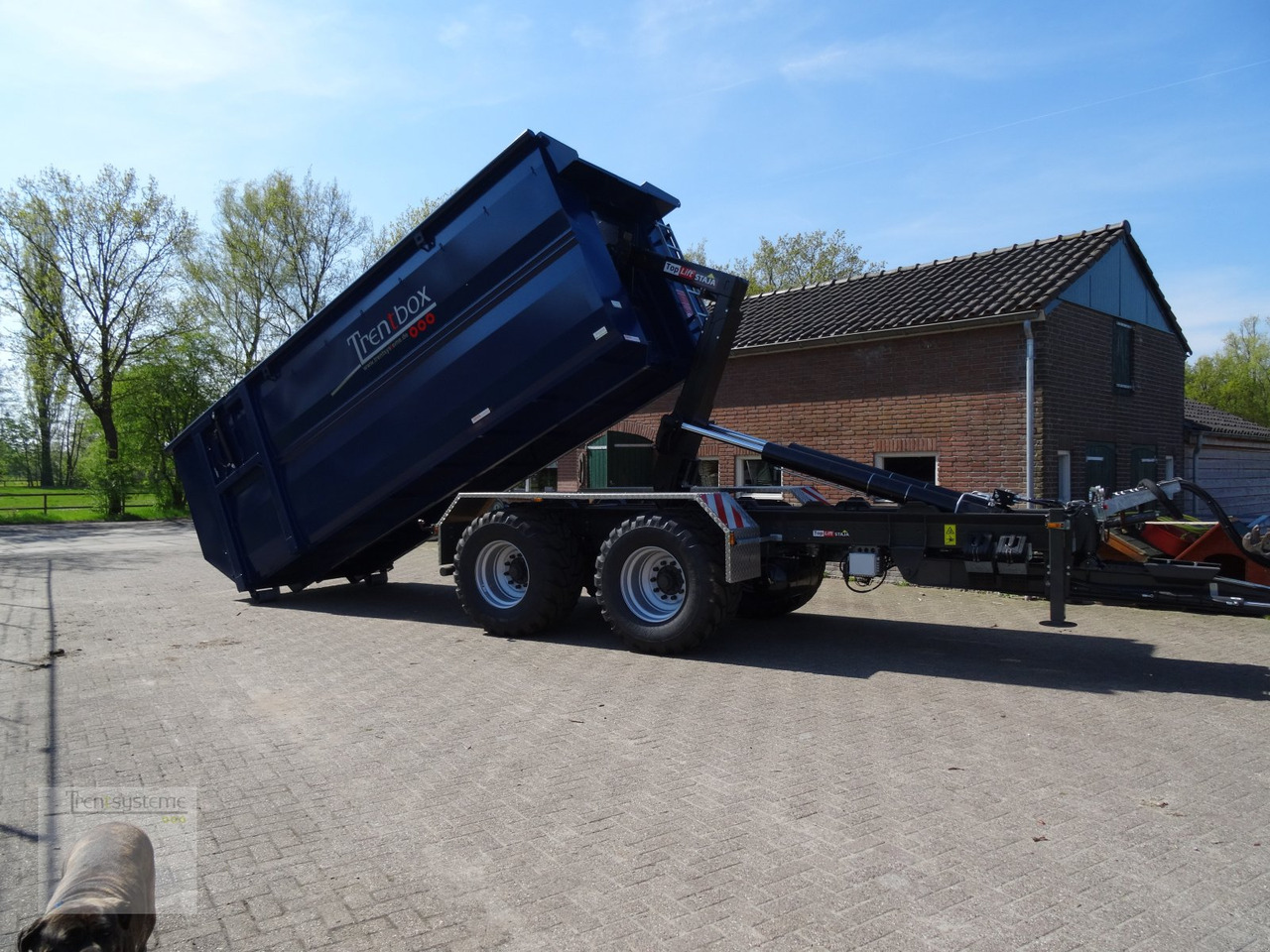 Toplift Staja TS 1862 - Rơ moóc thùng chứa: hình 3 Toplift Staja TS 1862 - Rơ moóc thùng chứa: hình 3