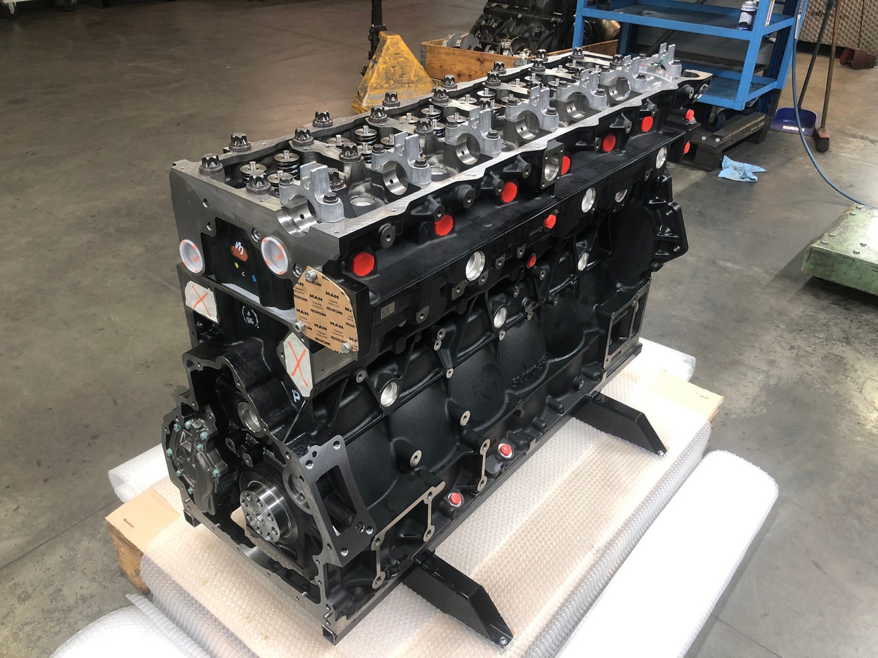 Khối xi lanh cho Xe tải LONGBLOCK MAN D2066 EURO 6c (camion): hình 10